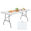 Portable Folding Camping Table with Carrying Handle for Picnic