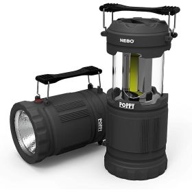 NEBO Big Poppy 300 Lumen LED Lantern and 120 Lumen LED Spot Light