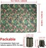 hunKylebooker Camo Woobie Blanket Waterproof Poncho Liner for Outdoor Camping;  Hiking;  Hunting;  Survival;  Backpacking;  Picnicking