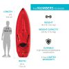 Daylite 8 ft Sit-on-Top Kayak, Red (90775)